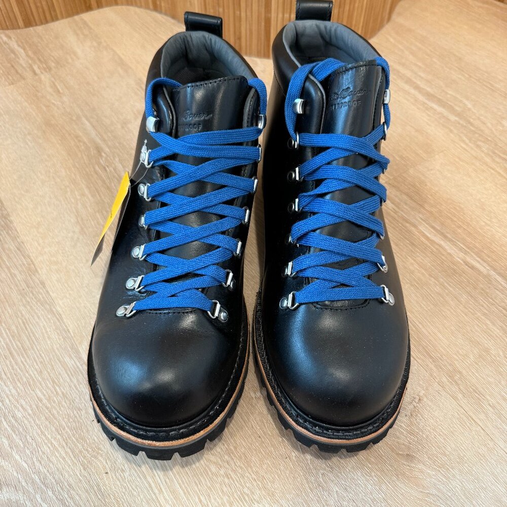 Eddie Bauer Waterproof Hiking Boots - Black Leather - Size 13